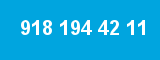 918 194 42 11
